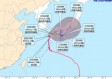日本台风最新消息今天刚刚，今年第10号台风珊珊加强为强台风，逼近九州地区