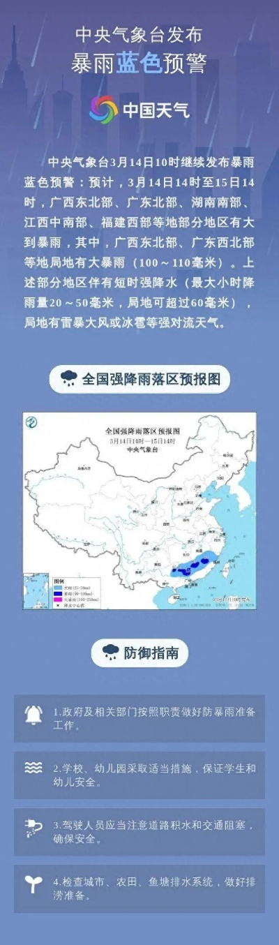 9393体育-中央气象台发布预警，今明两天全国多地迎强降雨，需加强防范