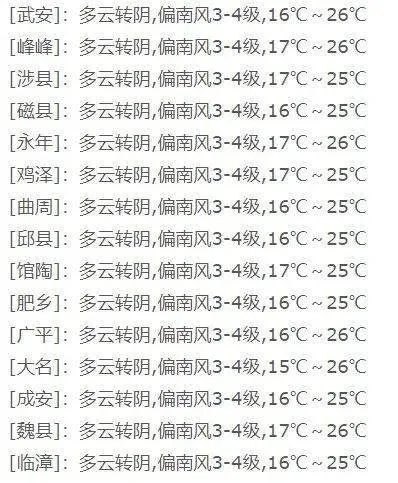 偃师天气预报30天，从一周气候趋势看四季轮回